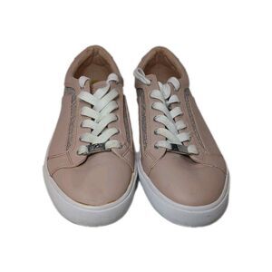 G by Guess Pink Sparkly Faux Leather Sneakers – Women’s Size 12 – Read Notes